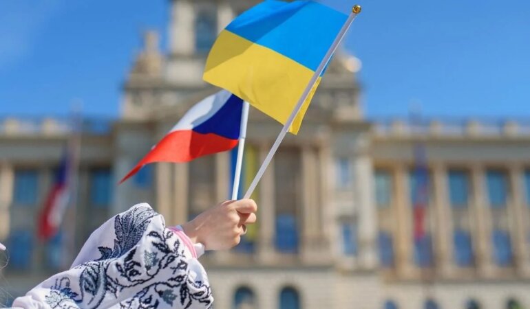 Украинские беженцы в Чехии