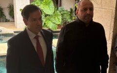 Марко Рубіо та Рустем Умеров