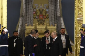 Владимир Путин и Эбрагим Раиси