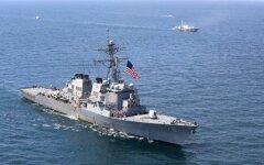 Ракетный эсминец США, прибыл в Черное море, Россия