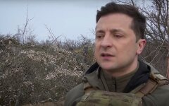 Владимир Зеленский на Донбассе