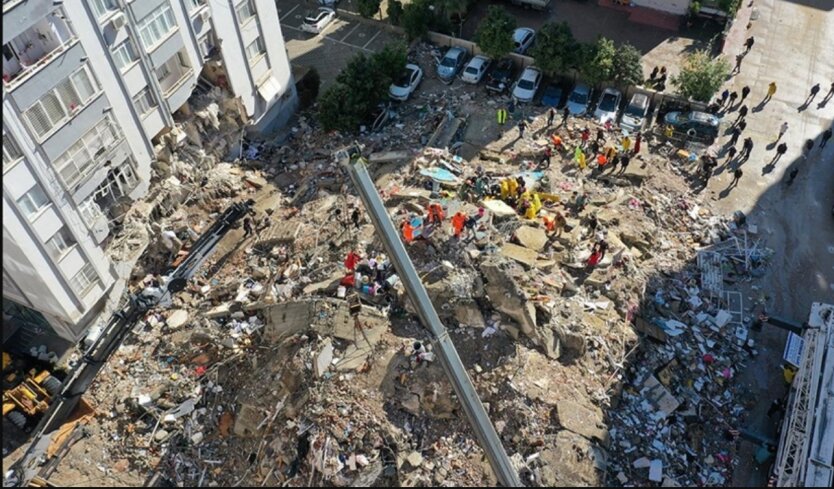 Землетрясение в Турции, фото