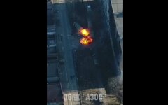 Удар Азова по оккупантам в Мариуполе