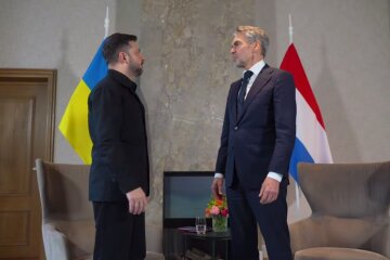 Владимир Зеленский и Дик Схооф