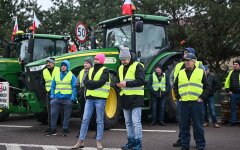 Польские протестующие на границе с Украиной / Фото: Getty Images