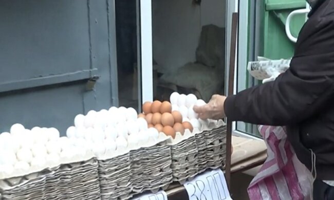 Цены на продукты в Украине, цены на яйца, подорожание