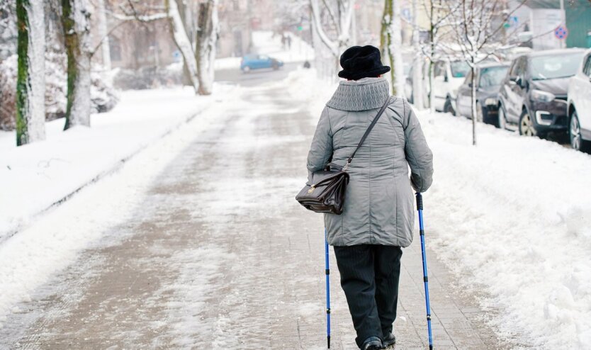 Пенсионеры в Украине