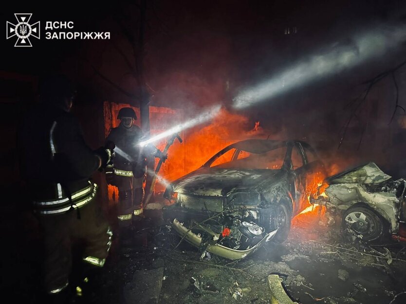 Удар по Запоріжжю