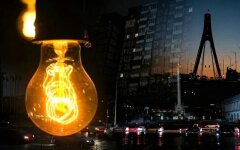 Отключение электроэнергии в Киеве