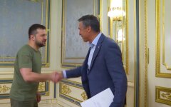 Володимир Зеленський та Андерс Фог Расмуссен у Києві