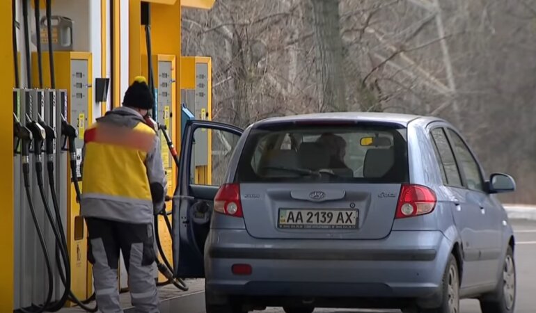 АЗС, бензин, дизельное топливо, Украина