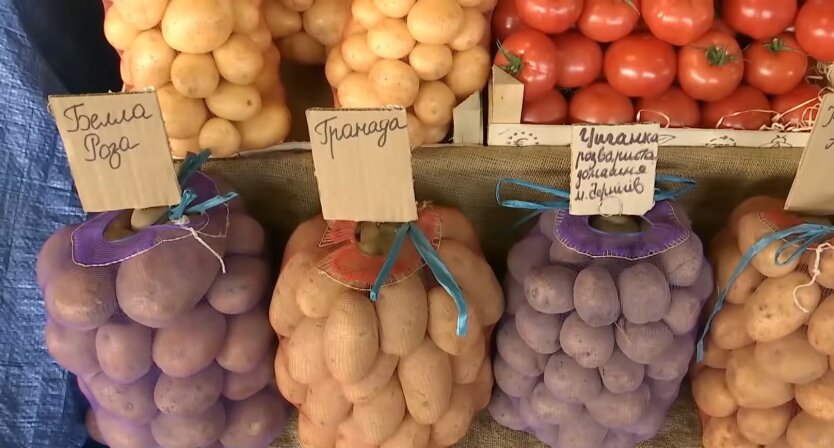Картофель в Украине, импорт картофеля, украинские супермаркеты