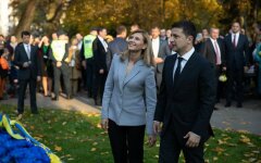 Елена Зеленская и Владимир Зеленский в Латвии