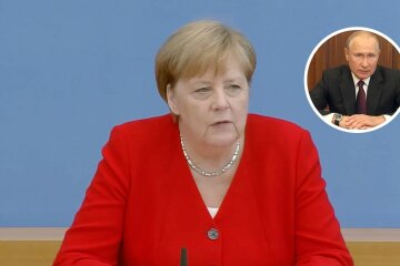 ангела Меркель и Владимир Путин