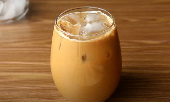 Iced coffee