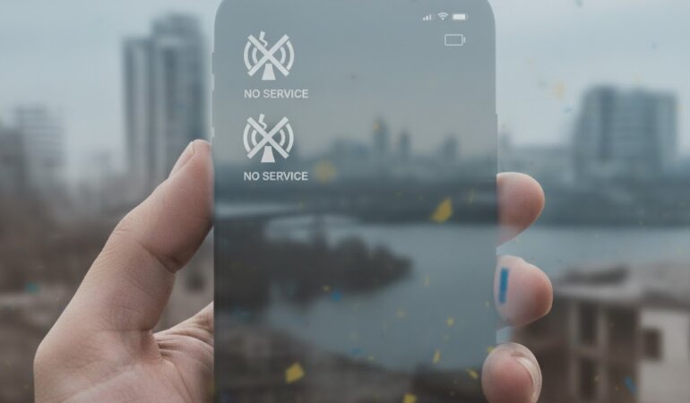 Отключения связи в Украине