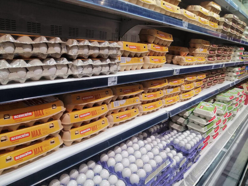 Ціни на яйця в Україні