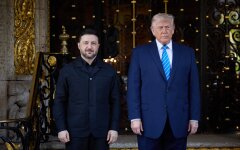 Володимир Зеленський та Дональд Трамп