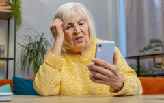 Пенсионеры в Украине