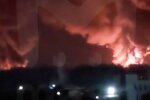 В Пскове беспилотниками атаковали аэродром "Кресты": видео