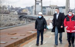 Кличко поймали на обмане: Подольский мост будут строить еще 15 лет