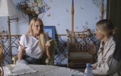 Оля Полякова и Ксения Собчак