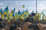 Сборную Украины торжественно встретили в Борисполе: видео