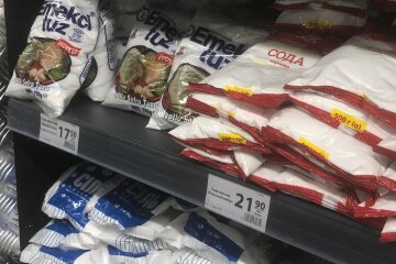Цены на соль и соду в Украине