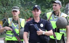 Патруль Нацгвардии, Патрулирование Донецкой области, Война на Донбассе