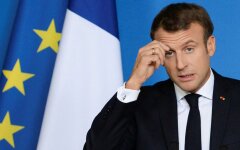Эммануэль Макрон,визит Макрона в Украину,Этьен де Понсен,Владимир Зеленский