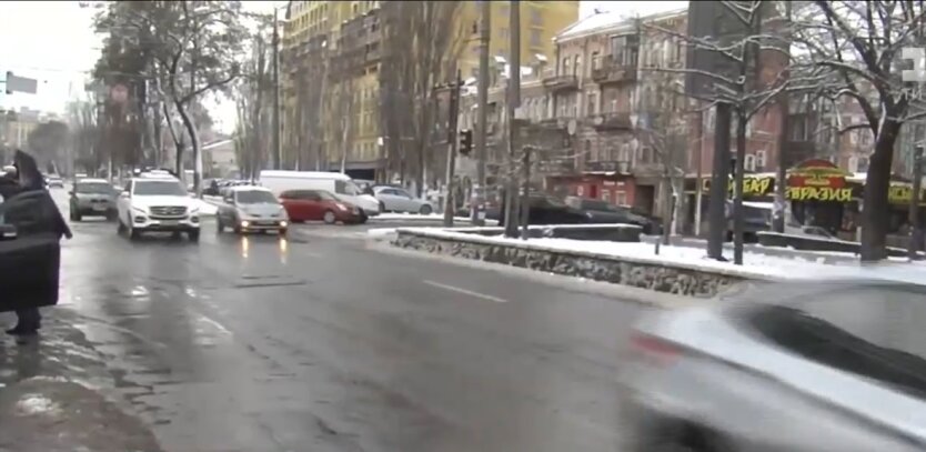 Гололедица в Украине, погода. желтый уровень опасности