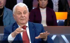 Первый президент Украины Леонид Кравчук