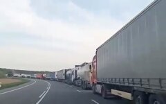 Очереди фур на границе Украины и Словакии, Ужгород