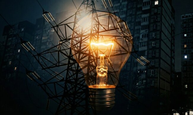 Отключения электроэнергии в Украине