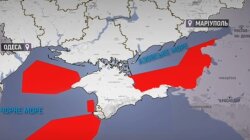 Блокада Черного и Азовского морей, Россия, Украина
