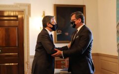 Энтони Блинкен и Дмитрий Кулеба, США, Украина, угроза вторжения России