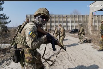 Учения украинской территориальной обороны в Киеве
