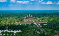 Храмовый комплекс Ангкор-Ват  в Камбодже