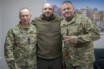 Олександр Сирський, Рустем Умеров і Валерій Залужний