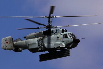 Вертолет Ка-31, война с россией