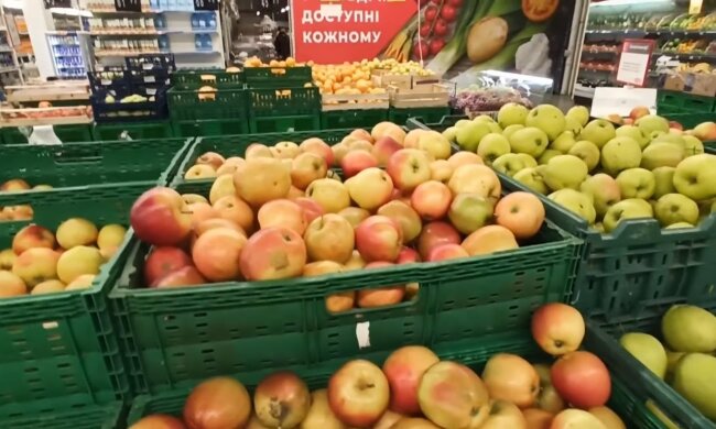 Яблока в Украине, цены на продукты в Украине, УКАБ