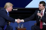 Дональд Трамп и Чарли Кирк