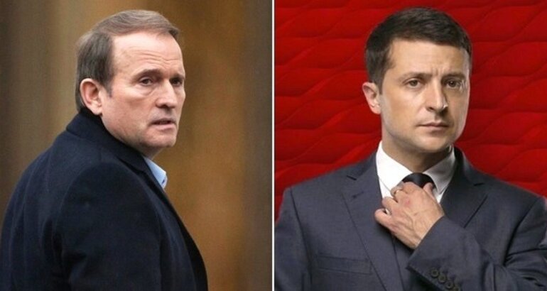 Владимир Зеленский Виктор Медведчук
