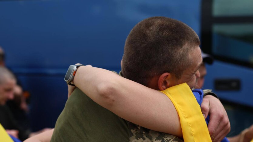 Обмін полоненими / Фото: Телеграм Володимира Зеленського