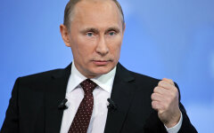 Путин в первый час «прямой линии» чаще говорил о доходах населения