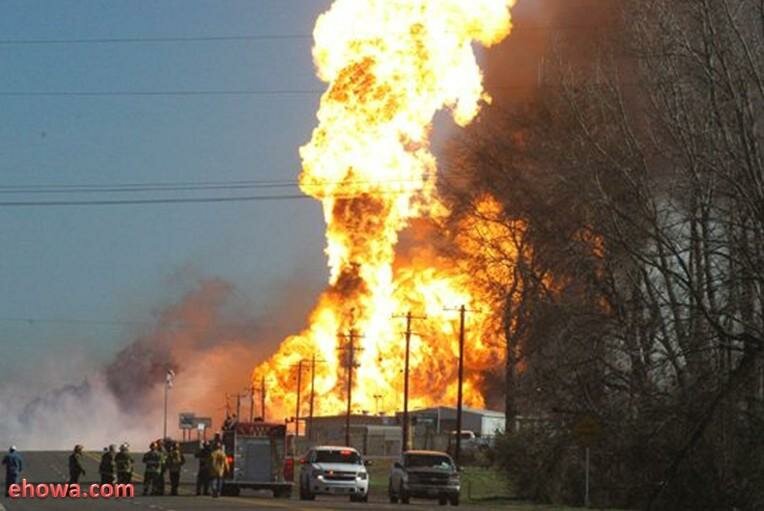Взрыв на заводе в Техасе ощущался в радиусе 25 километров