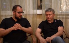 Илия Куса и Юрий Романенко