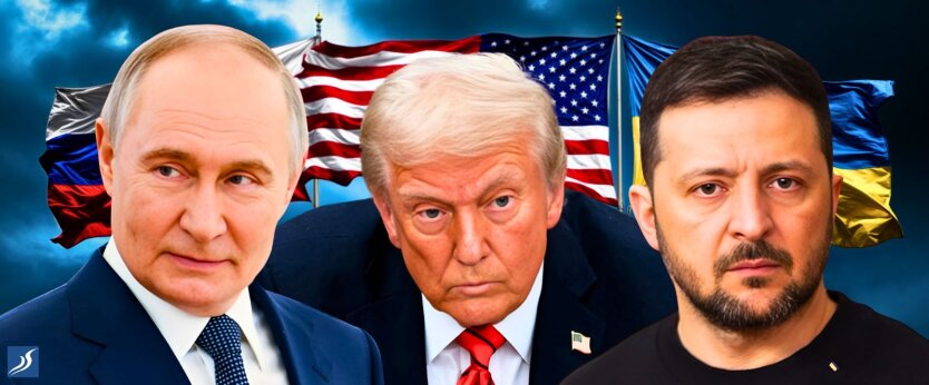 Владимир Зеленский, Дональд Трамп, Владимир Путин