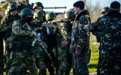 захват Крыма, зеленые человечки, вежливые люди