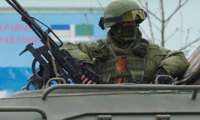 Российские оккупанты в Крыму